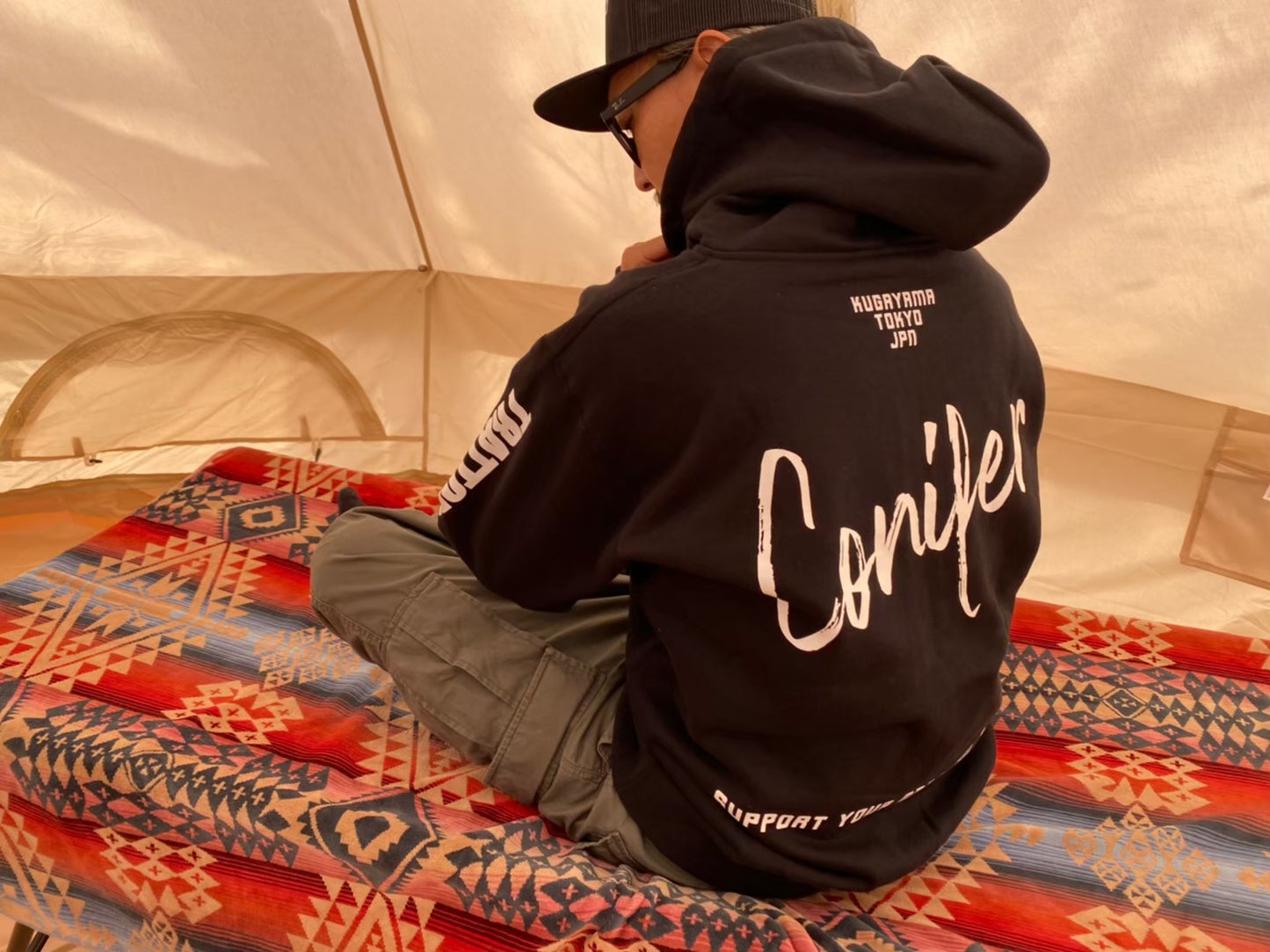 コニファーフルジップアップパーカー conifer's zip up hoodie
