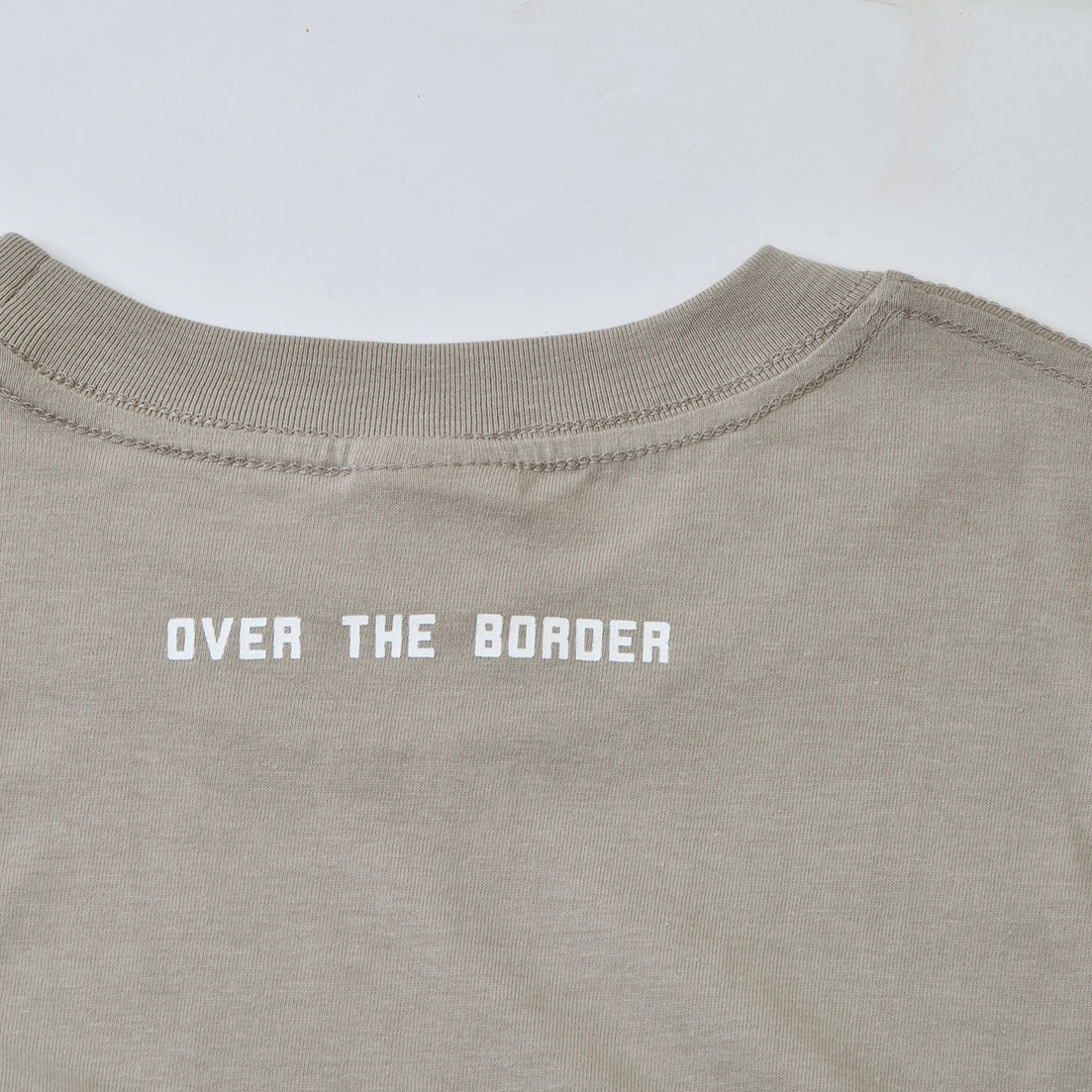 オリジナルロングTシャツ original long T-shirt "TSUJIDO"サンドベージュ sand beige