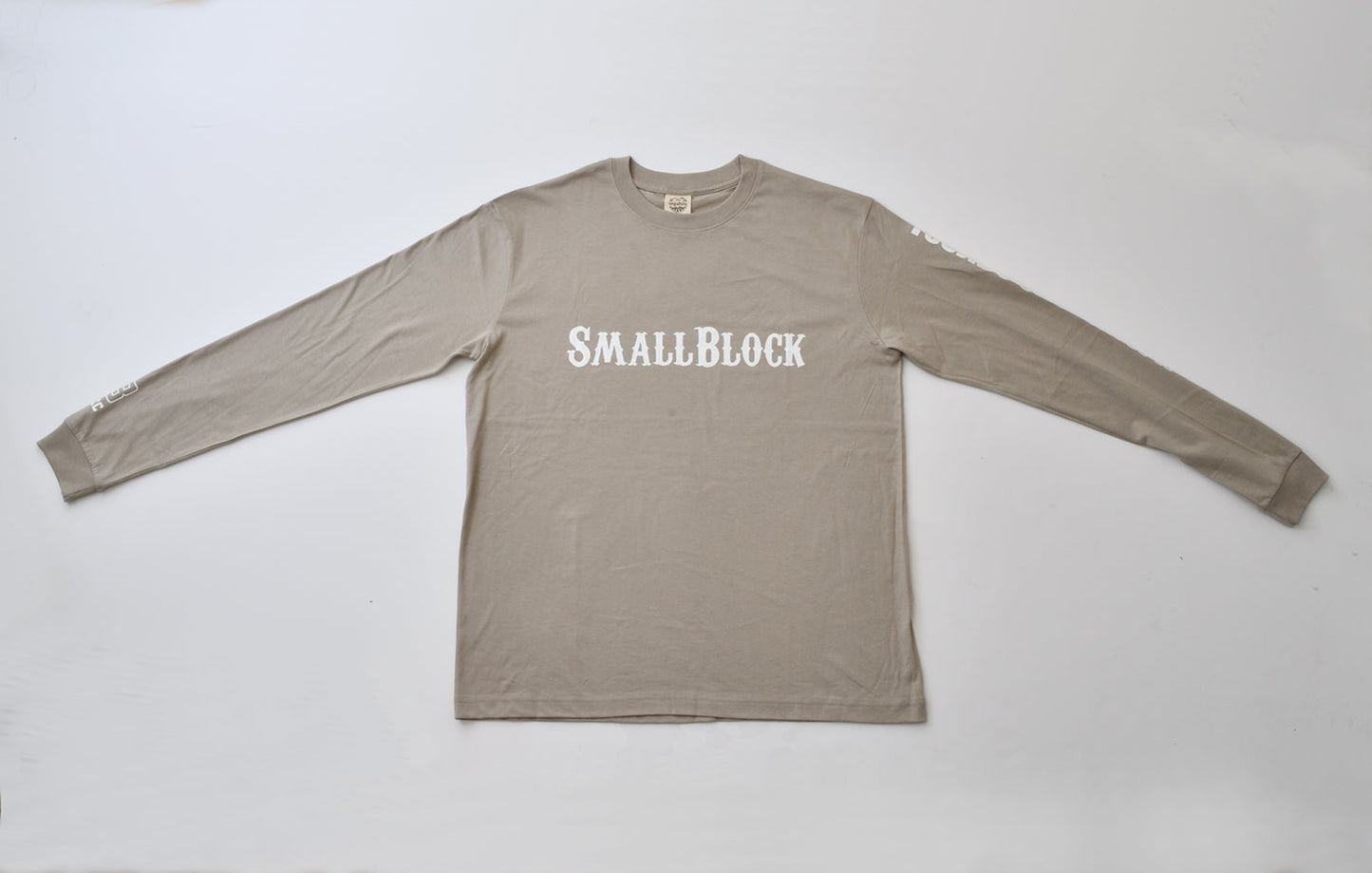 オリジナルロングTシャツ original long T-shirt "TSUJIDO"サンドベージュ sand beige