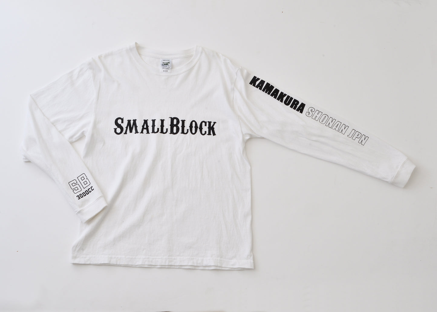 オリジナルロングTシャツ original long T-shirt "KAMAKURA"白 white