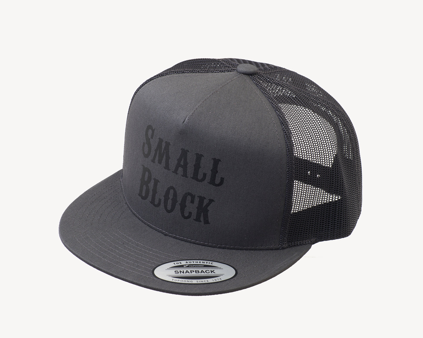 オリジナルキャップ original cap チャコールグレー×黒ロゴ