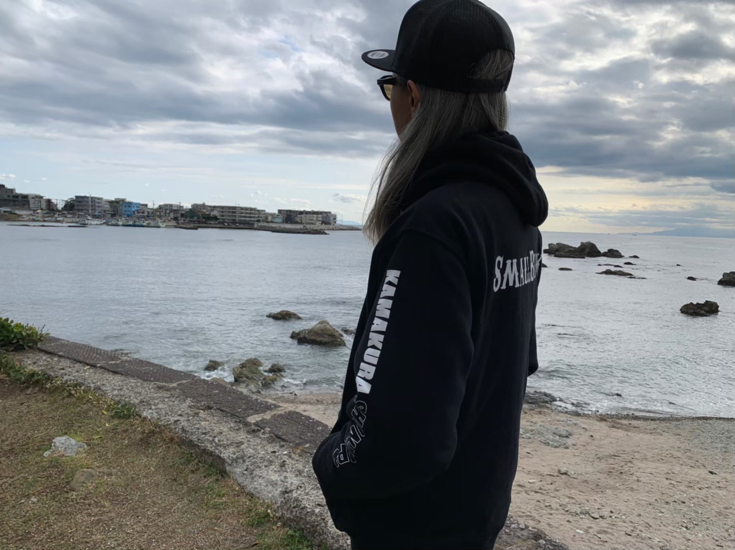 オリジナルフルジップアップパーカー original zip up hoodie"KAMAKURA"