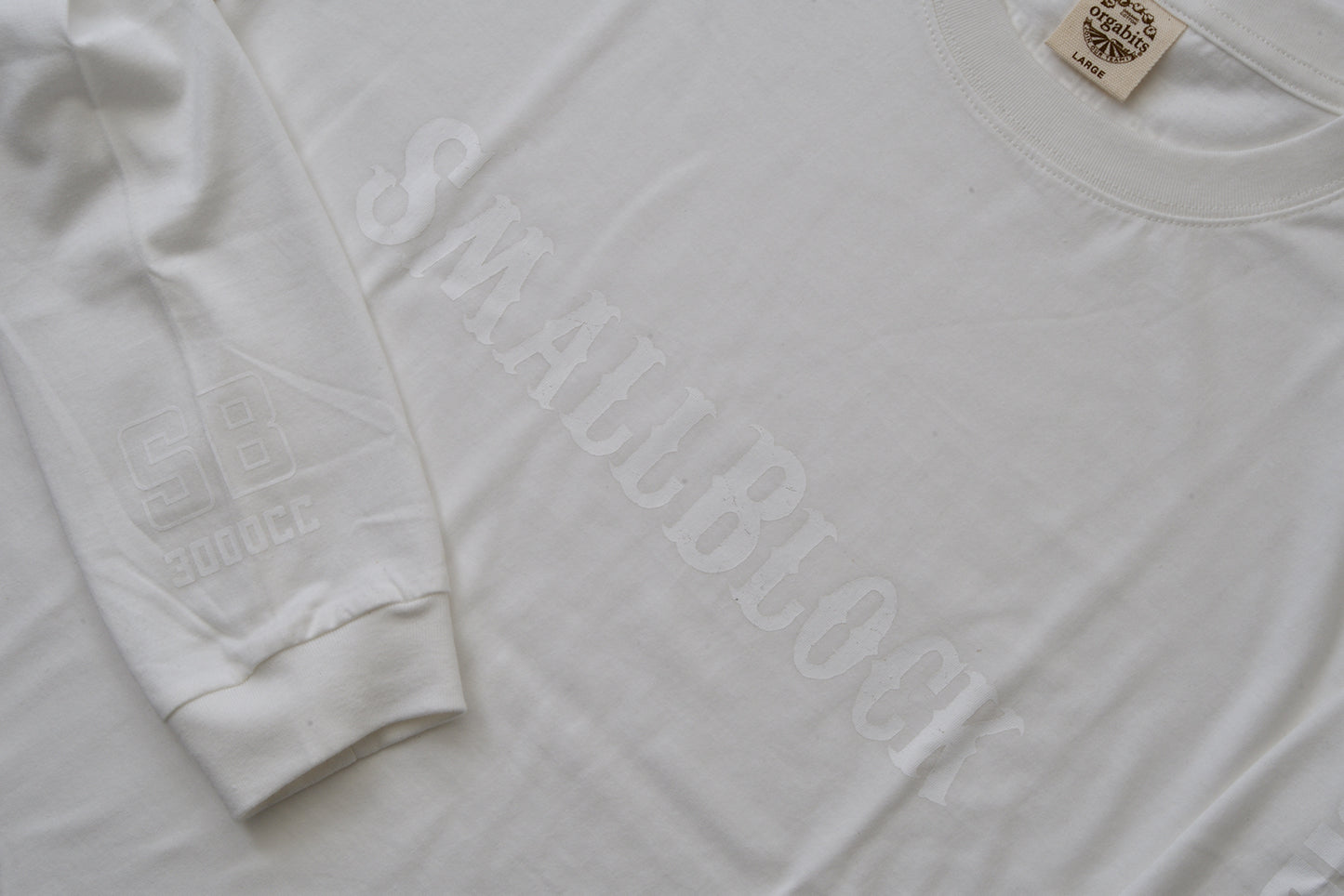 オリジナルロングTシャツ original long T-shirt "TSUJIDO"白 white